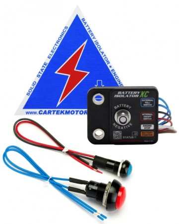 CARTEK Battery Isolator (hovedstrømsbryter)